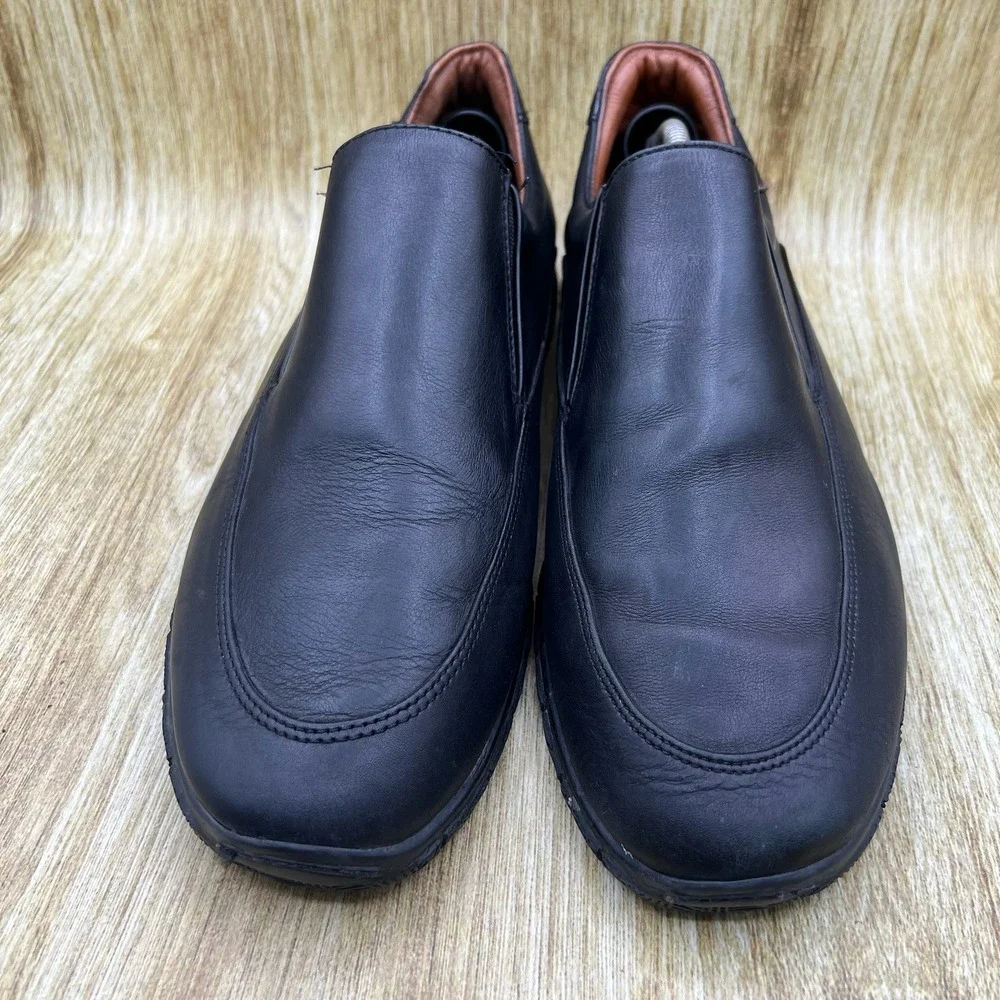 Allen‎ Edmonds Weekender Loafers Men's Size 13 D Black Leather Slip On 8783